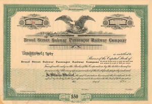 Broad Street Subway Passenger Railway Co.